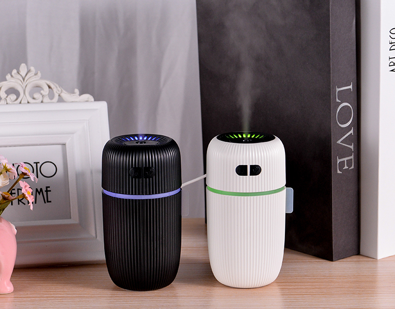 <b>RIGOGLIOSO Air Humidifier Car Home Mini Portable Multifunction Timing White Noise LED USB Humidifier </b>