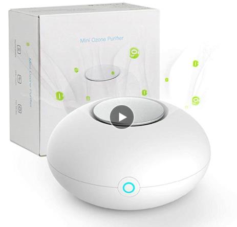 <b>RIGOGLIOSO Mini Ozone Generator Deodorizer Air Purifier USB Rechargeable fridge Purifier Portable air</b>